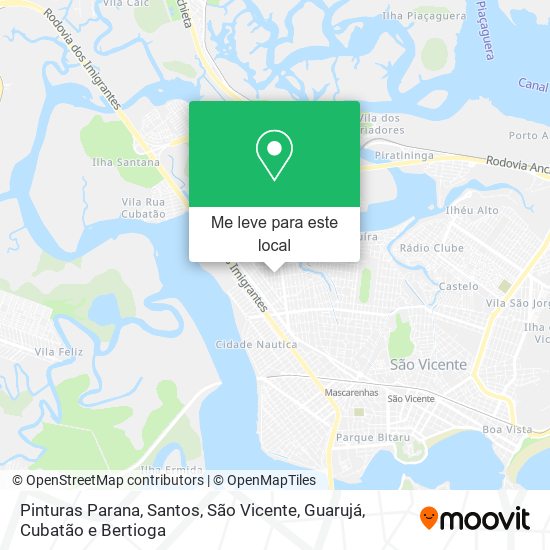 Pinturas Parana mapa