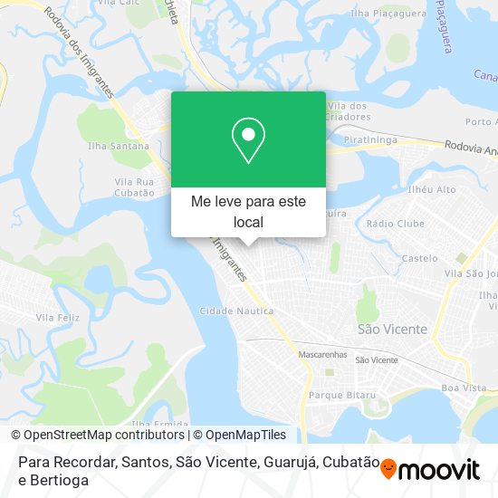 Para Recordar mapa