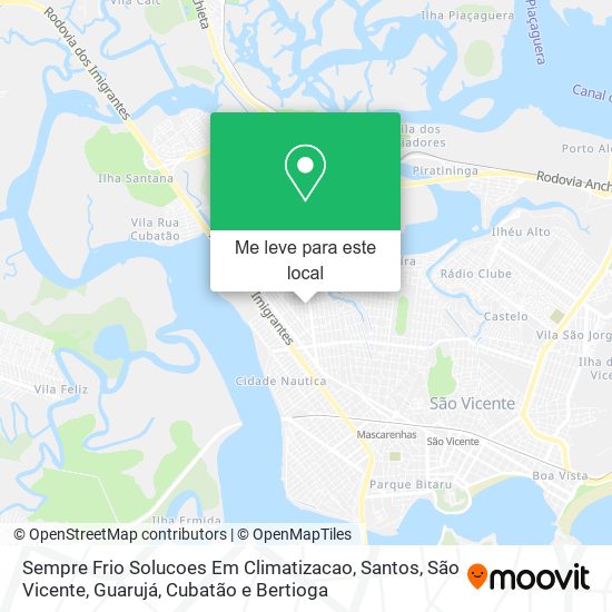 Sempre Frio Solucoes Em Climatizacao mapa