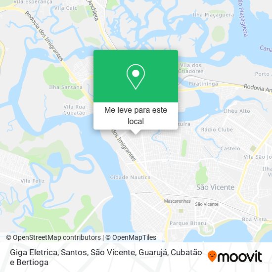 Giga Eletrica mapa