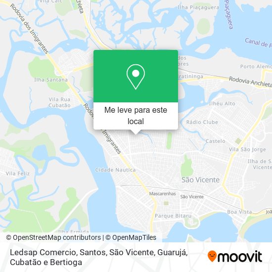 Ledsap Comercio mapa