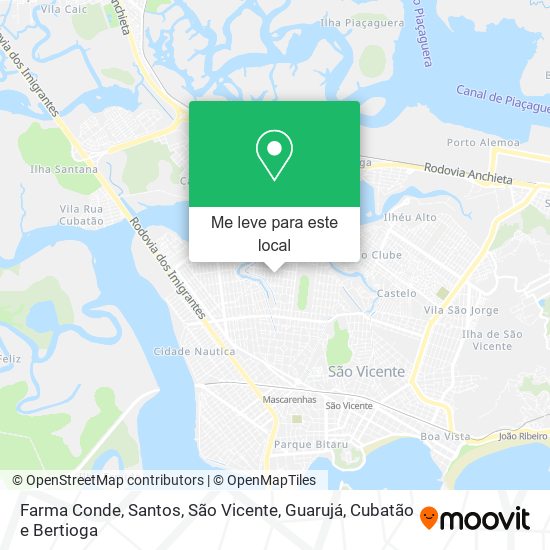 Farma Conde mapa