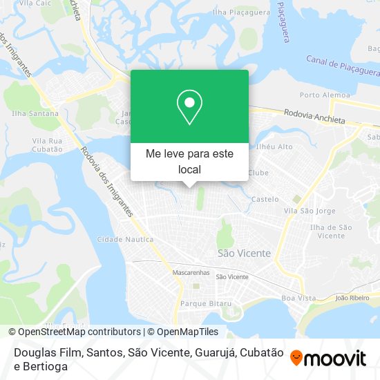 Douglas Film mapa