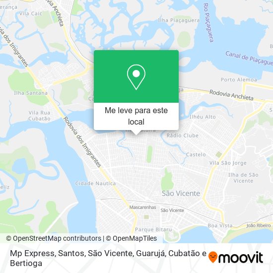 Mp Express mapa