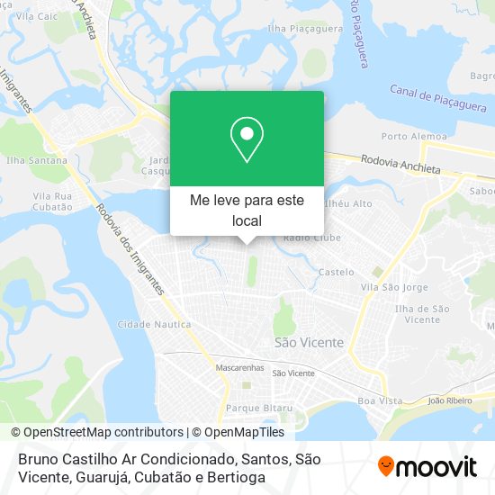 Bruno Castilho Ar Condicionado mapa