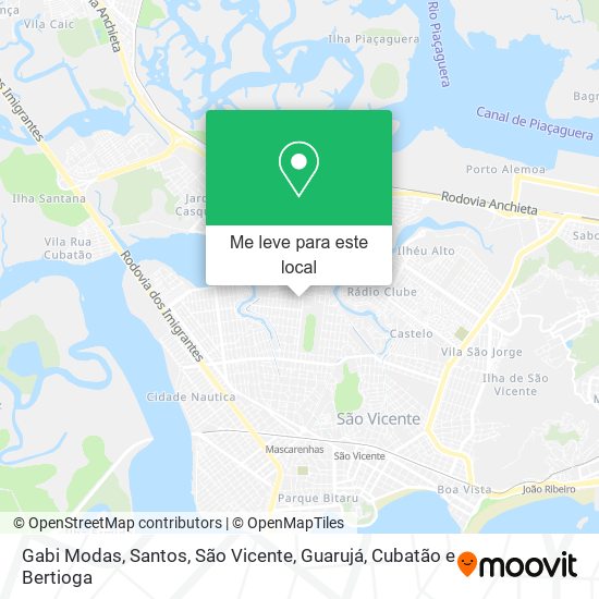 Gabi Modas mapa