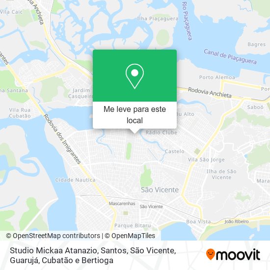 Studio Mickaa Atanazio mapa