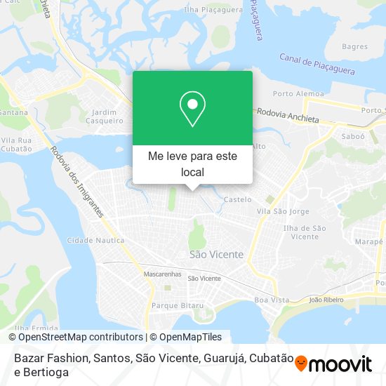Bazar Fashion mapa