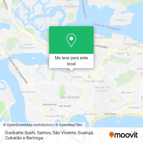 Ganbatte Sushi mapa
