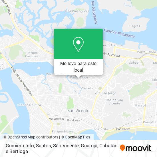 Gumiero Info mapa