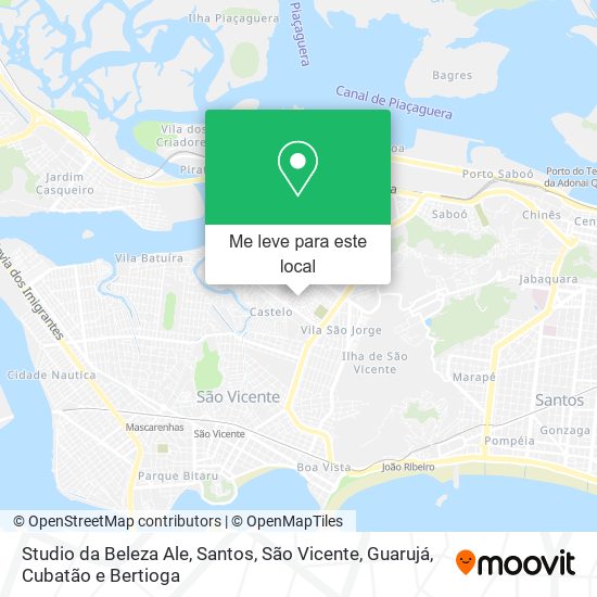 Studio da Beleza Ale mapa