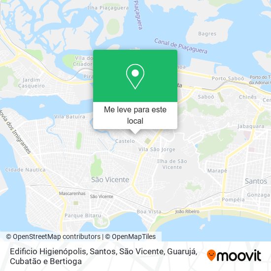 Edificio Higienópolis mapa