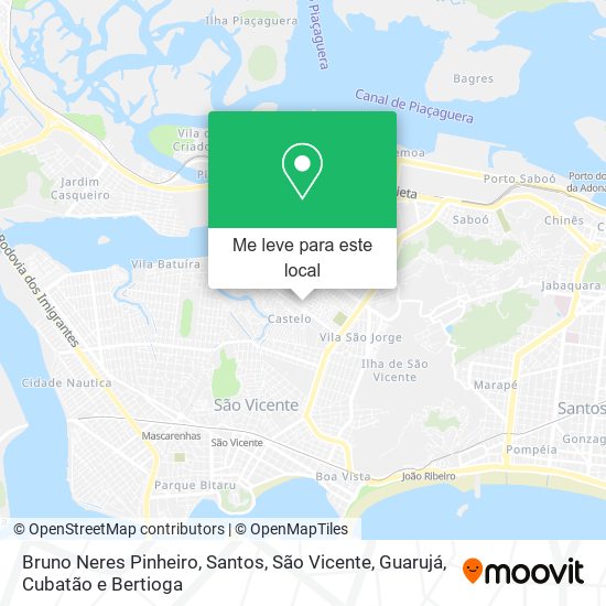 Bruno Neres Pinheiro mapa