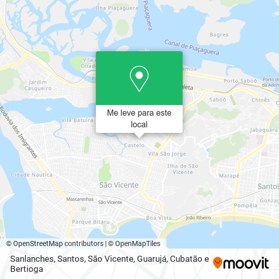 Sanlanches mapa