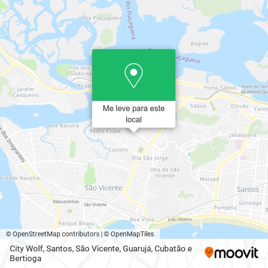 City Wolf mapa