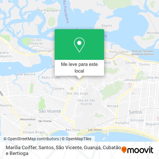 Marilia Coiffer mapa