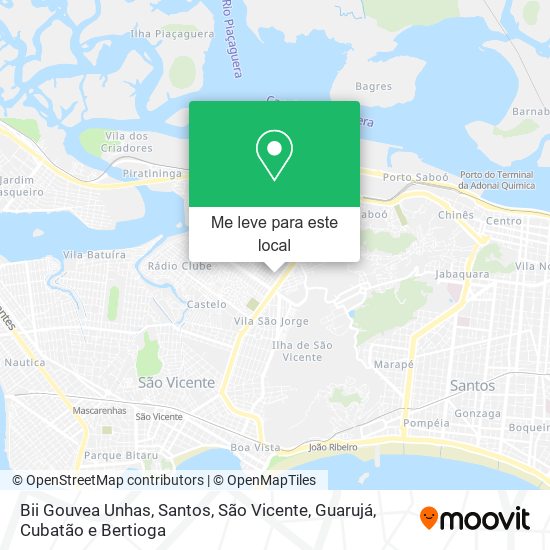 Bii Gouvea Unhas mapa
