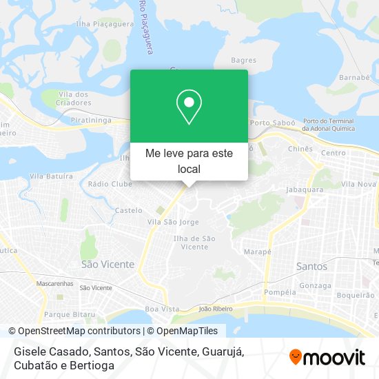 Gisele Casado mapa