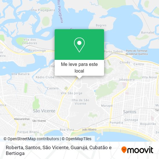 Roberta mapa