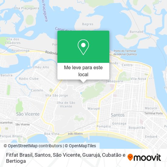 Fitfat Brasil mapa