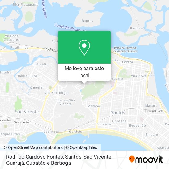 Rodrigo Cardoso Fontes mapa