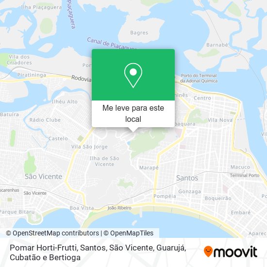 Pomar Horti-Frutti mapa