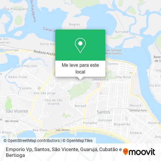 Emporio Vp mapa