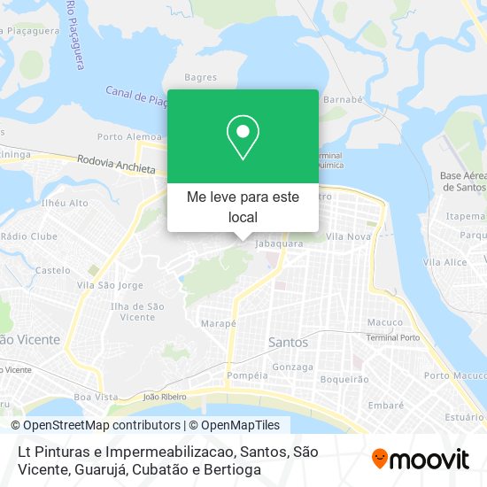 Lt Pinturas e Impermeabilizacao mapa