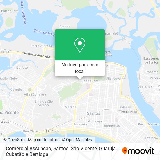 Comercial Assuncao mapa