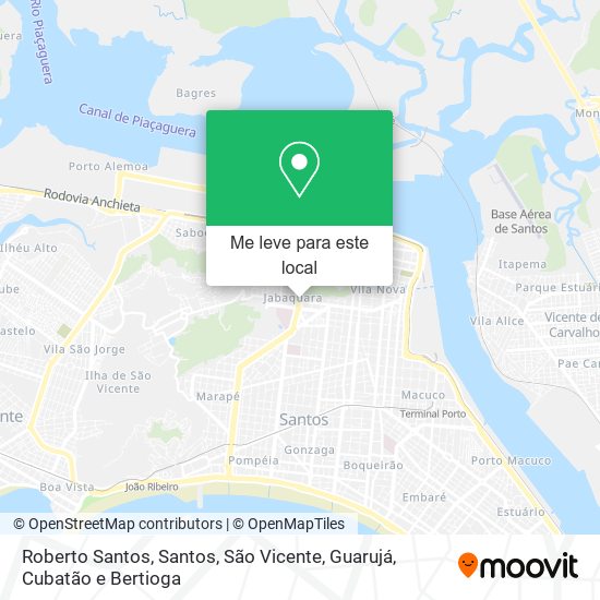 Roberto Santos mapa