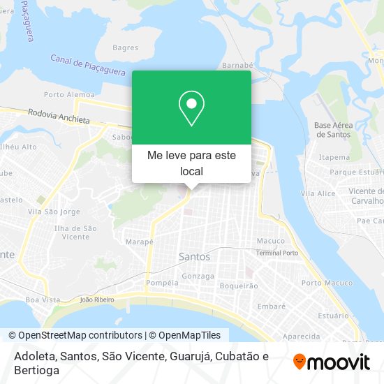 Adoleta mapa