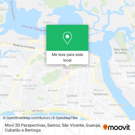 Movi 3D Perspectivas mapa