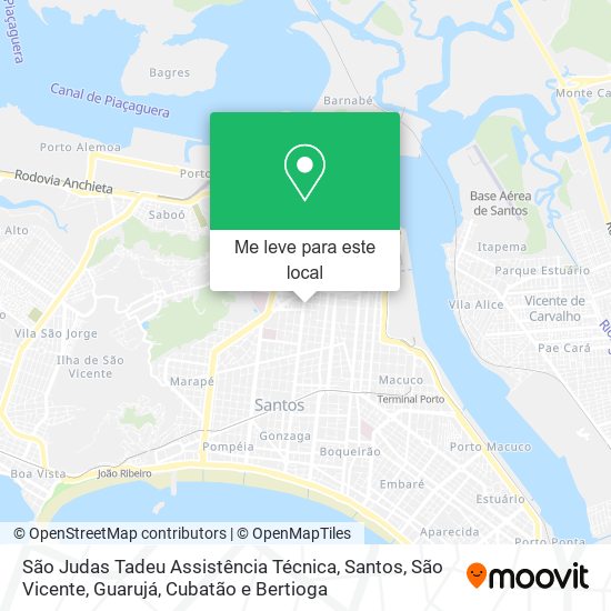 São Judas Tadeu Assistência Técnica mapa