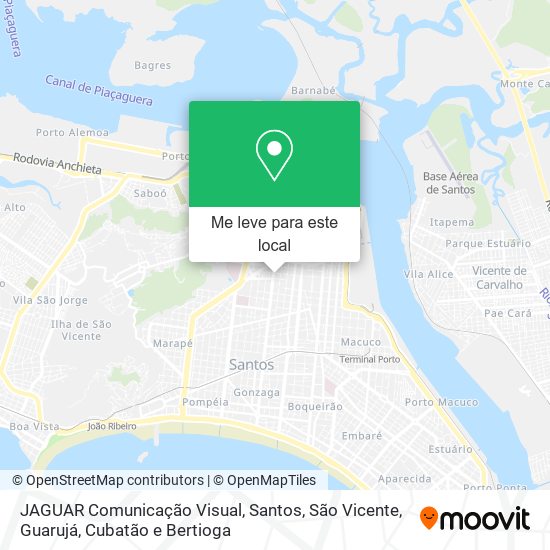 JAGUAR Comunicação Visual mapa