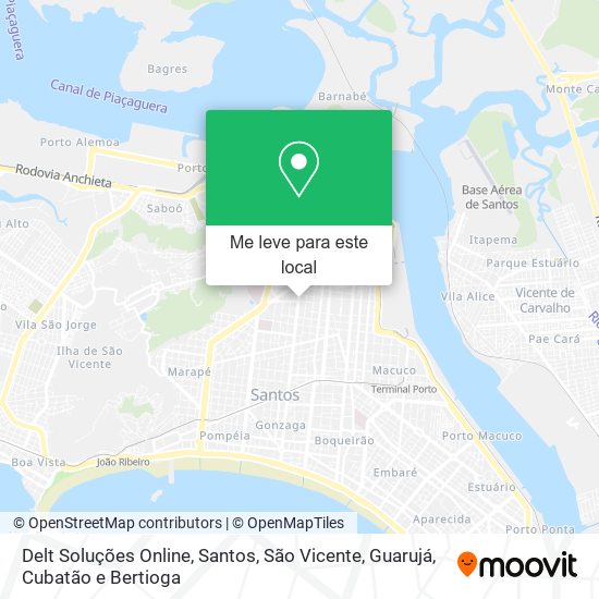 Delt Soluções Online mapa