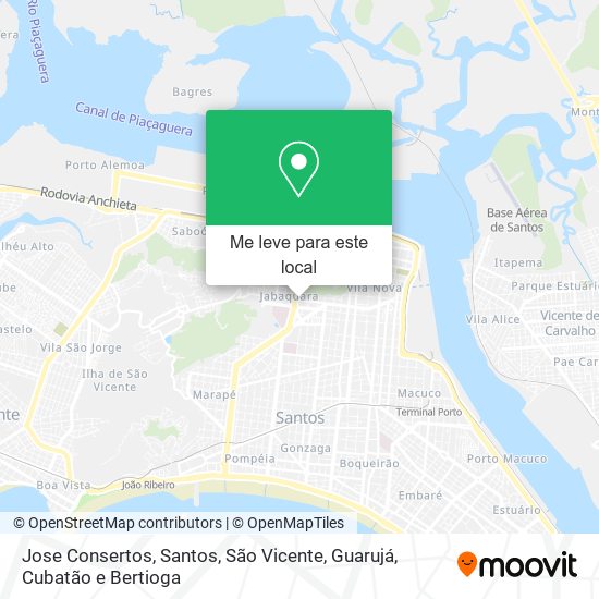 Jose Consertos mapa