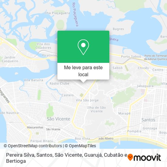 Pereira Silva mapa