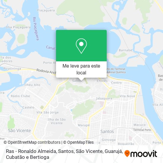 Ras - Ronaldo Almeida mapa