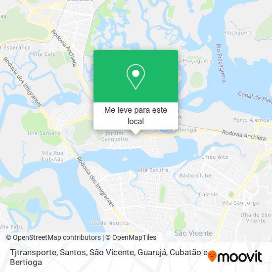 Tjtransporte mapa