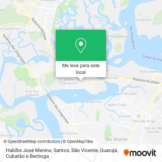 Habibs José Menino mapa