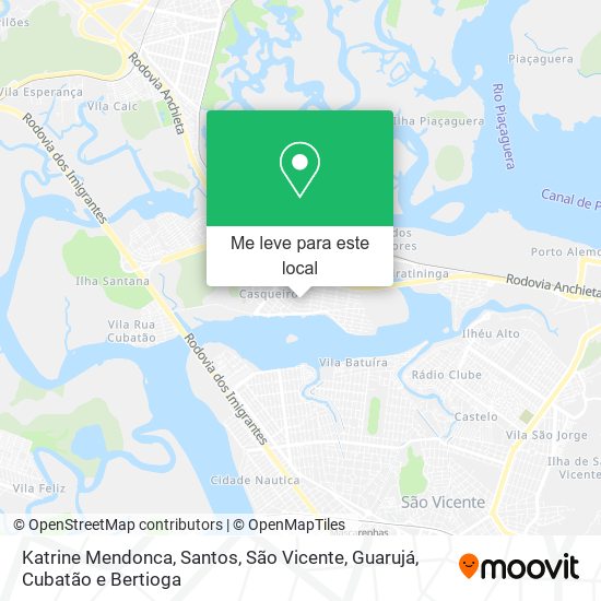 Katrine Mendonca mapa