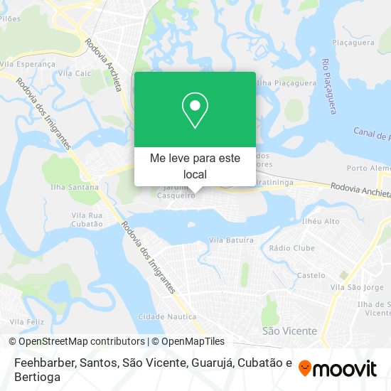 Feehbarber mapa