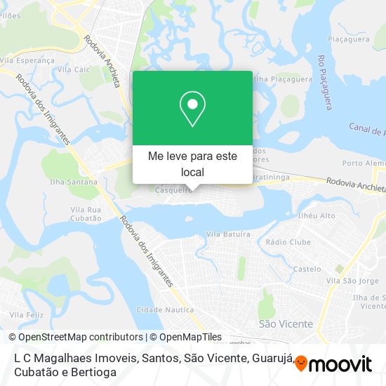 L C Magalhaes Imoveis mapa