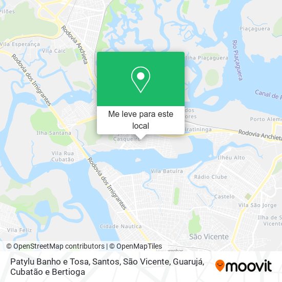 Patylu Banho e Tosa mapa