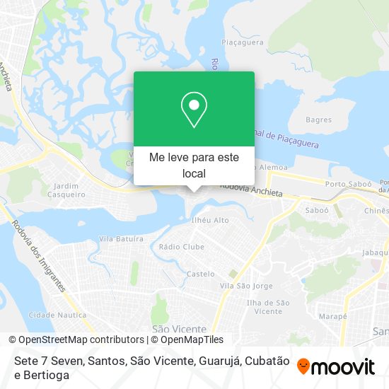 Sete 7 Seven mapa