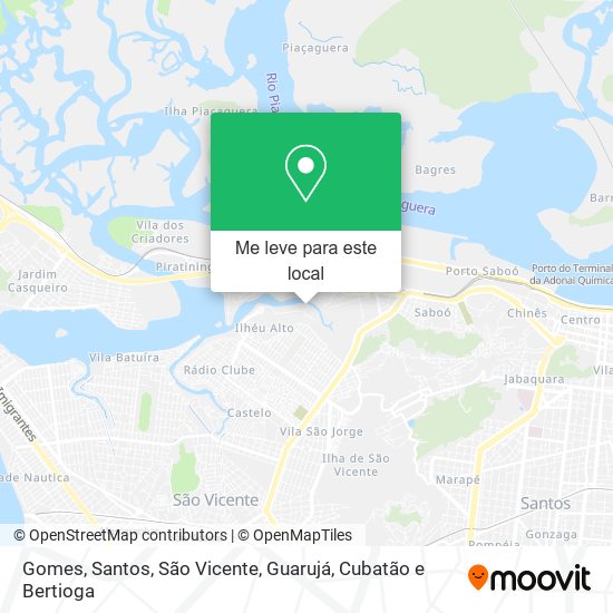 Gomes mapa