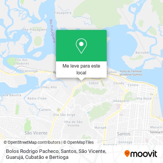 Bolos Rodrigo Pacheco mapa