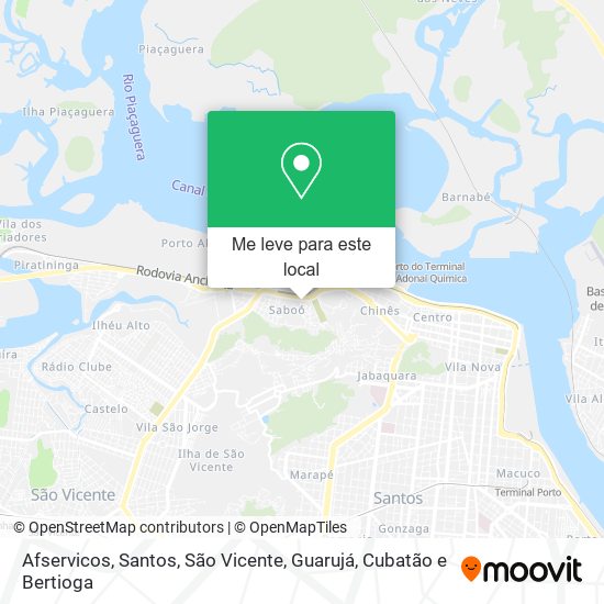 Afservicos mapa