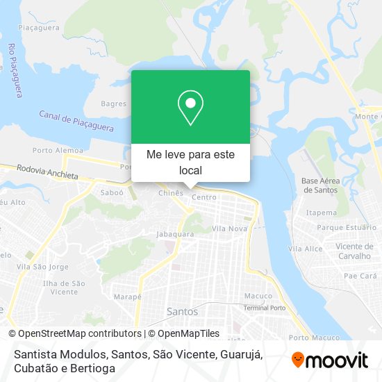 Santista Modulos mapa