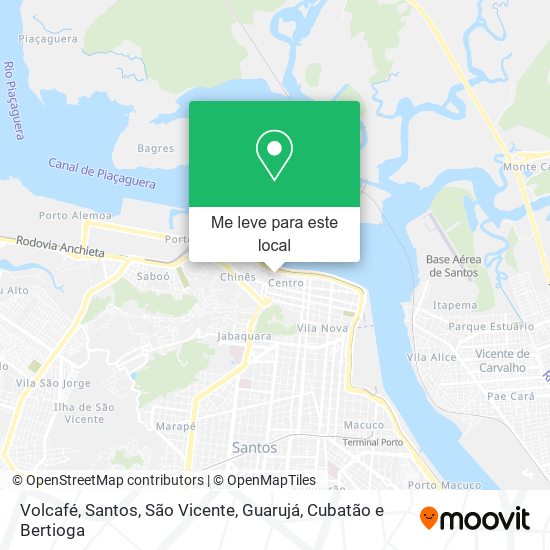 Volcafé mapa